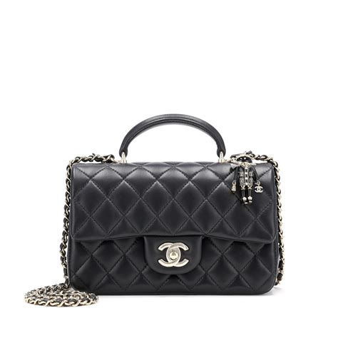 chanel mini black|chanel mini flap sotheby's.